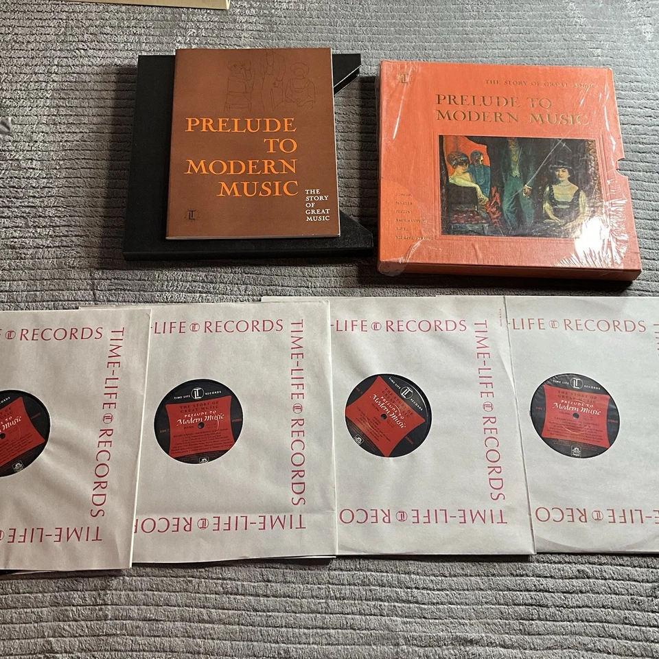 STORY OF GREAT MUSIC "PRELUDE TO MODERN MUSIC" (4 LPS)  PREMIUM USED LP (NM/EX) - Image 3 of 4