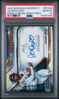 2022 Bowman U Chrome Prime Signatures Auto Jaxson Dart Rookie RC - /50 - PSA 10