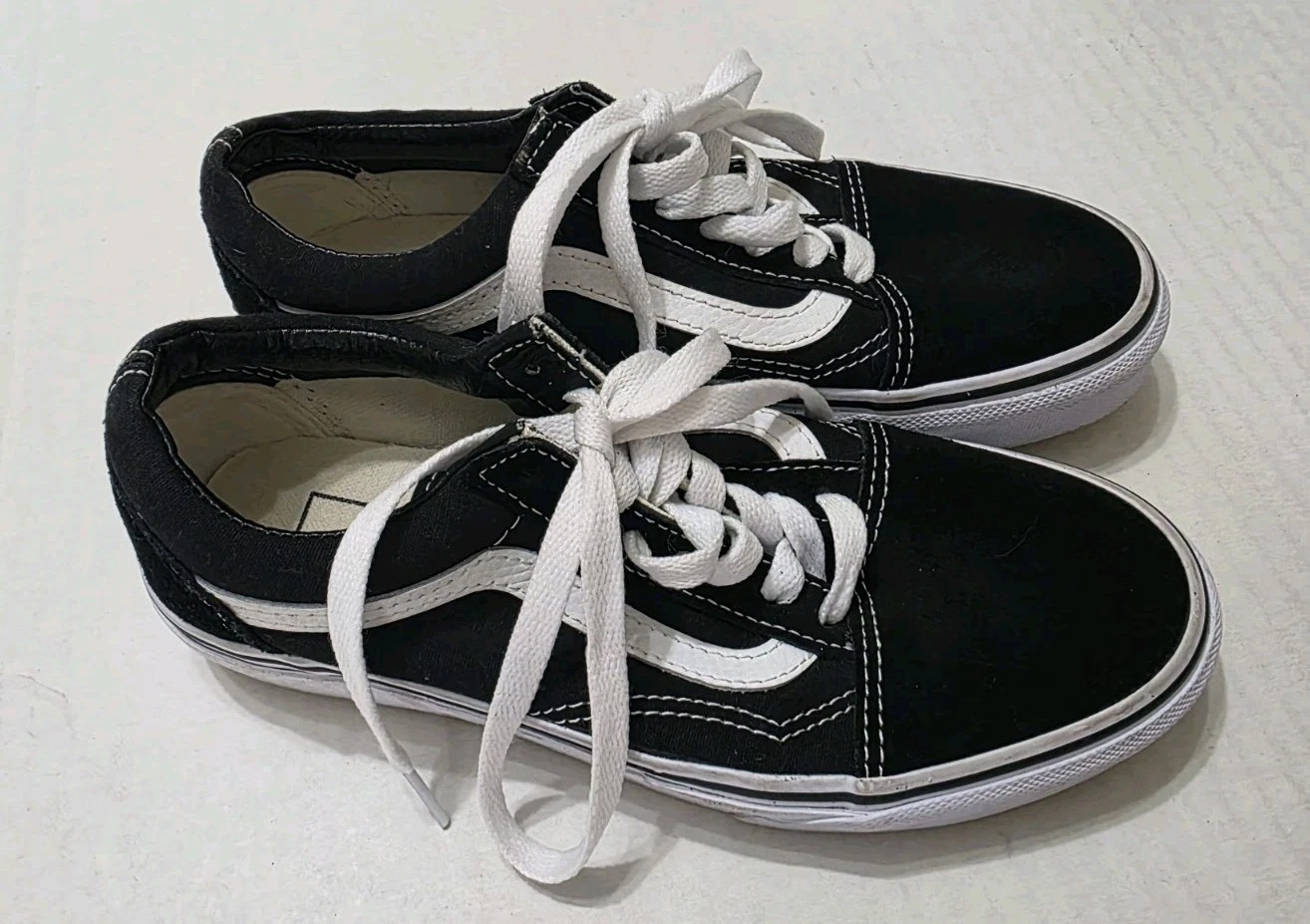 Vans Oldol Skooler Sneaker Bambin Tagl Uomodonna 4.0 5.5o Neroco Biancoate