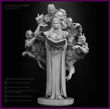 1/24 Resin model kits figure beauty colorless and self-assembled A-791