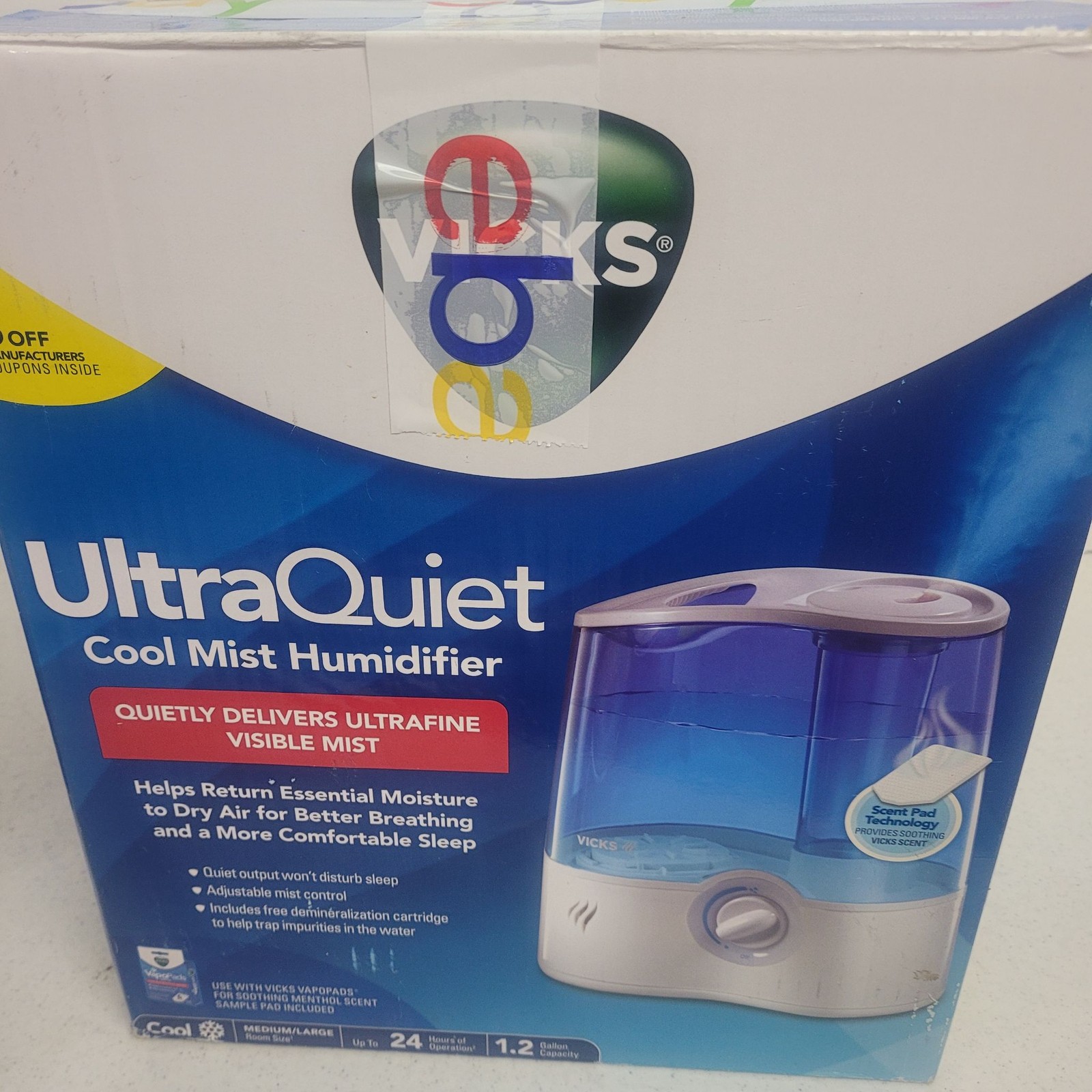 V5100ns Adjustable Mist Control Whisper