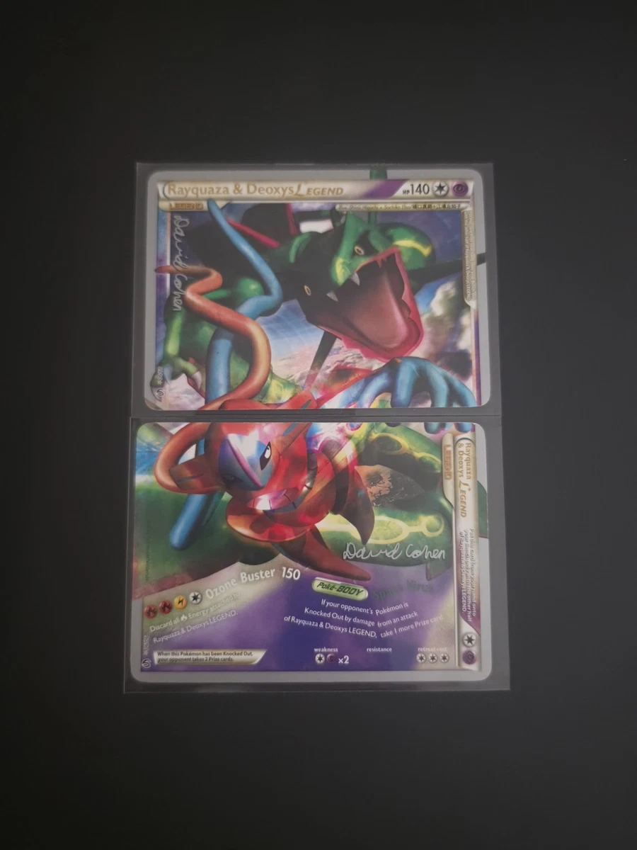 Rayquaza & Deoxys Legend Pokémon TCG Cards for sale | eBay