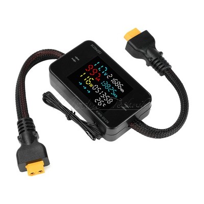 DC 8-80V Digital LCD Battery Charger Tester Voltage Current Energy Power Meter