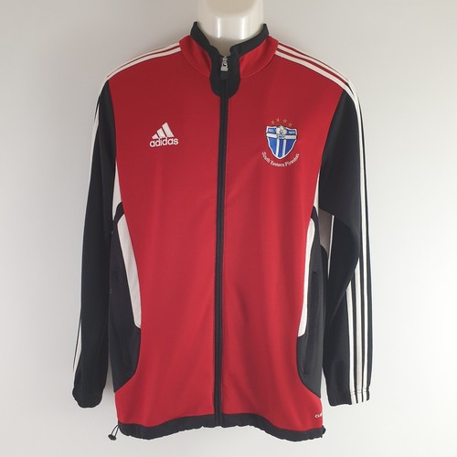 Adidas Climacool Track Jacket Mens Size S Blue Logo Style Sportswear Fit SP08