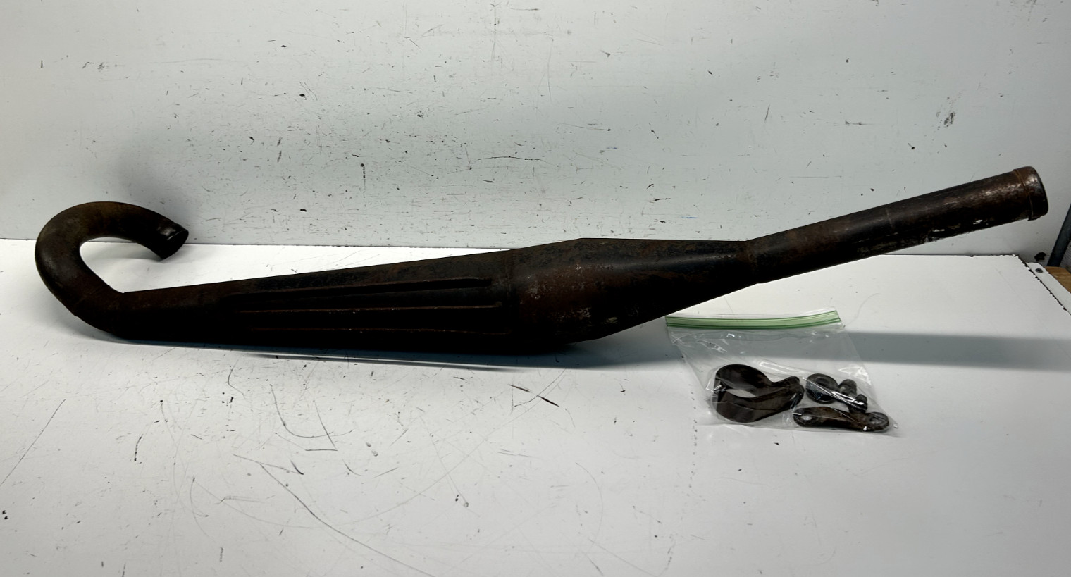 Yamaha CT1 175 CT 175 Race Exhaust / Muffler / Silencer / Baffle Assembly (1970)