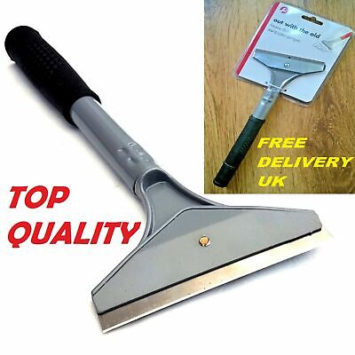 Heavy Duty Wallpaper Scraper Hand Tool for Decorating Paint Removing Long Handle