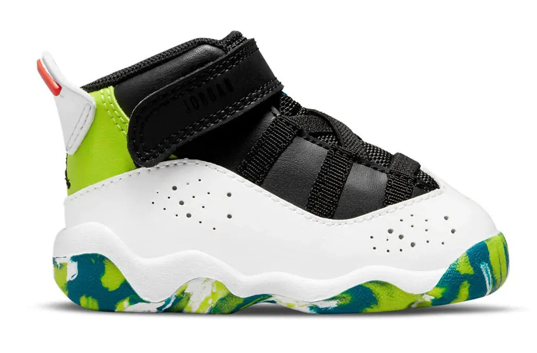 ranan　6月③ Jordan 6 Rings (PS) Little Kids' Shoes Anthracite-University