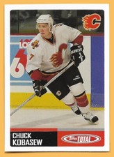 #410 Chuck Kobasew 2002-03 Topps Total Rookie Hockey Card NM-Mint