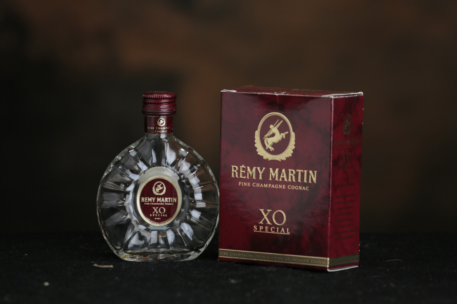 Vintage Remy Martin XO Empty Bottle Miniature 50ML BOXED