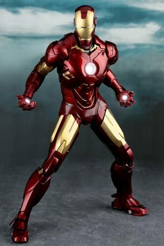 Hot Toys Iron Man 2 Mark IV 1/6フィギュア Amazon.com: Iron Man 2 Hot Toys Movie Masterpiece 1/6 Scale