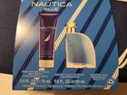 Nautica Blue 2pc Gift Set Hair/Body Wash Eau De Toilette Spray Toiletry Bag NEW — photo 3