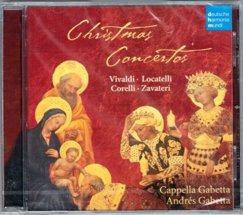 CHRISTMAS CONCERTO CAPPELLA GABETTA Corelli Locatelli Ragazzi Vivaldi Zavateri - Afbeelding 1 van 1