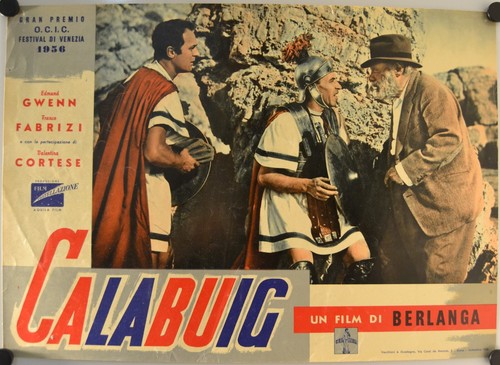 CALABUCH LUIS GARCIA BERLANGA EDMUND GWENN FRANCO FABRIZI LOBBY CARD