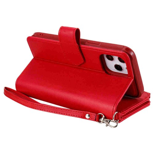 For iPhone 12 11 Pro Max SE 8 7 6s Magnetic Detachable Wallet Leather Case Cover - Picture 52 of 55