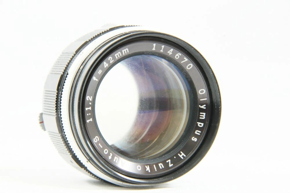 [Read] Olympus H.Zuiko Auto-S 42mm F/1.2 f 1.2 MF Lens for PEN F FV FT #2594