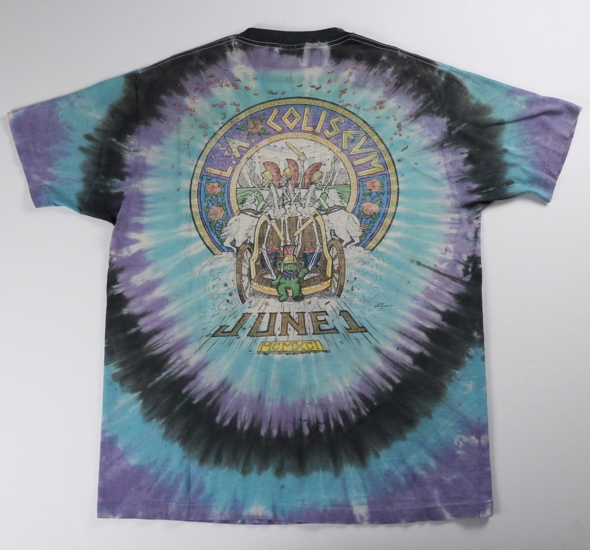 Vintage Grateful Dead Shirt 1991 Liquid Blue Tee XL 23 x 30 Vintage Grateful Dead Shirt 1991 Liquid Blue Tee XL 23 x 30