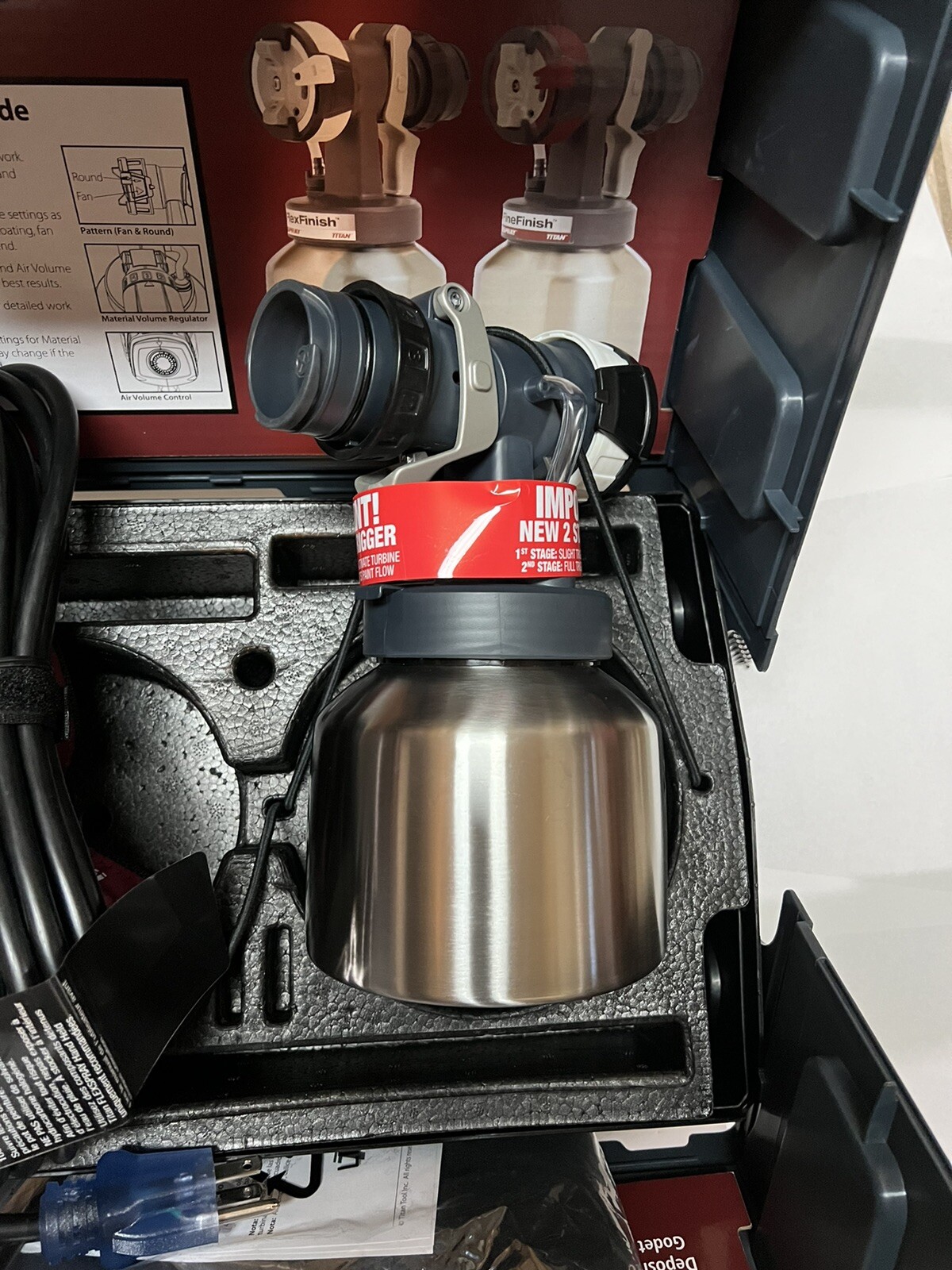 TITAN FLEXSPRAY HVLP Electric Handheld Paint Sprayer Exterior