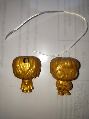 Very rare golden Harry Potter VT413 Funko figure from Kinder Joy 