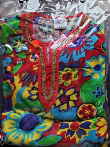 Children's Halloween Costume Hippie Girl Size 4-6 - Picture 4 of 4