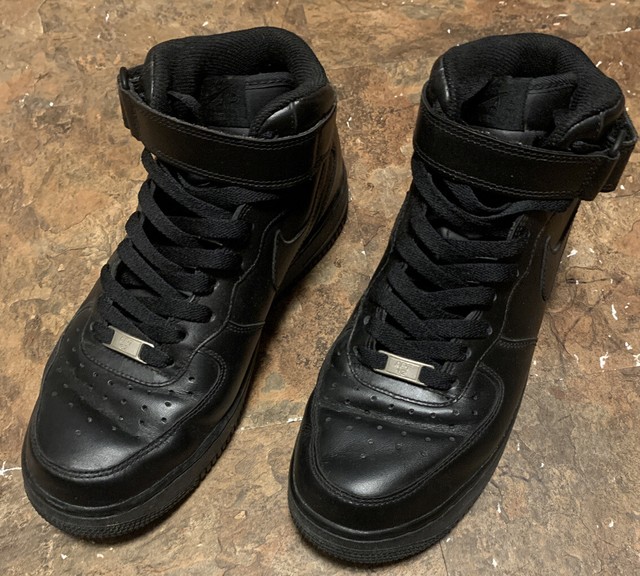 nike air force 1 mid sizeer