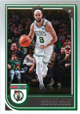 Derrick White 2022-23 Panini NBA Hoops Basketball Card #6 Boston