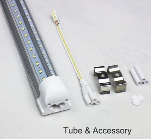 T8 LED Integrated V shape 2 strips Tube lights-Batten tube Light,2ft,3ft,4ft,5ft - Picture 14 of 19