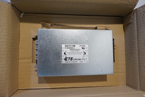 NEW TYCO CORCOM 25AYC10B EMI FILTER - Picture 2 of 3