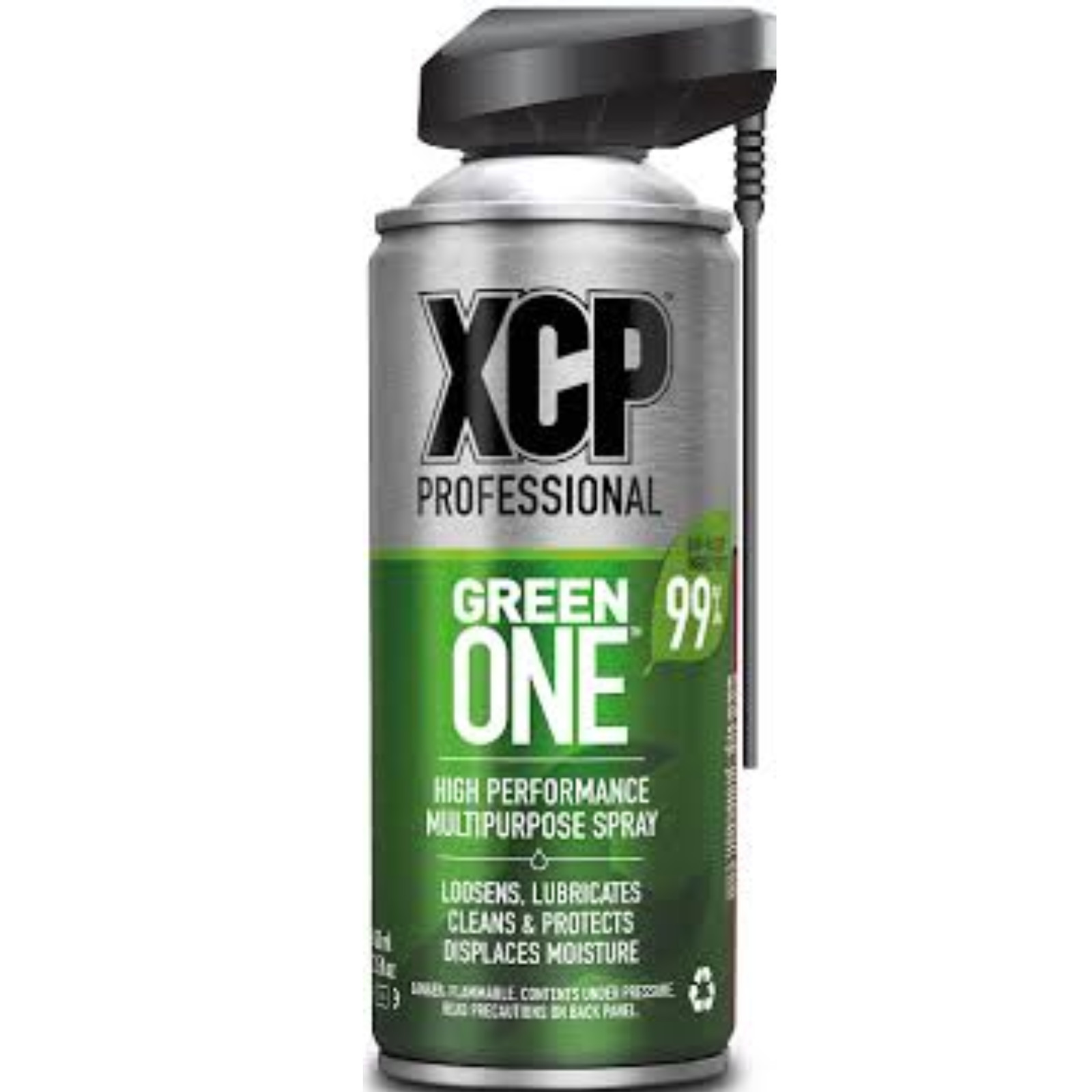 XCP Green One Multipurpose Penetrating Aerosol Spray Lubricates Cleans 400ml