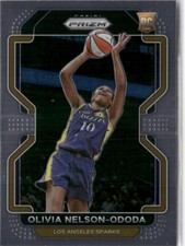 2022-23 Panini Prizm WNBA Olivia Nelson-Ododa Rookie Los Angeles Sparks #198