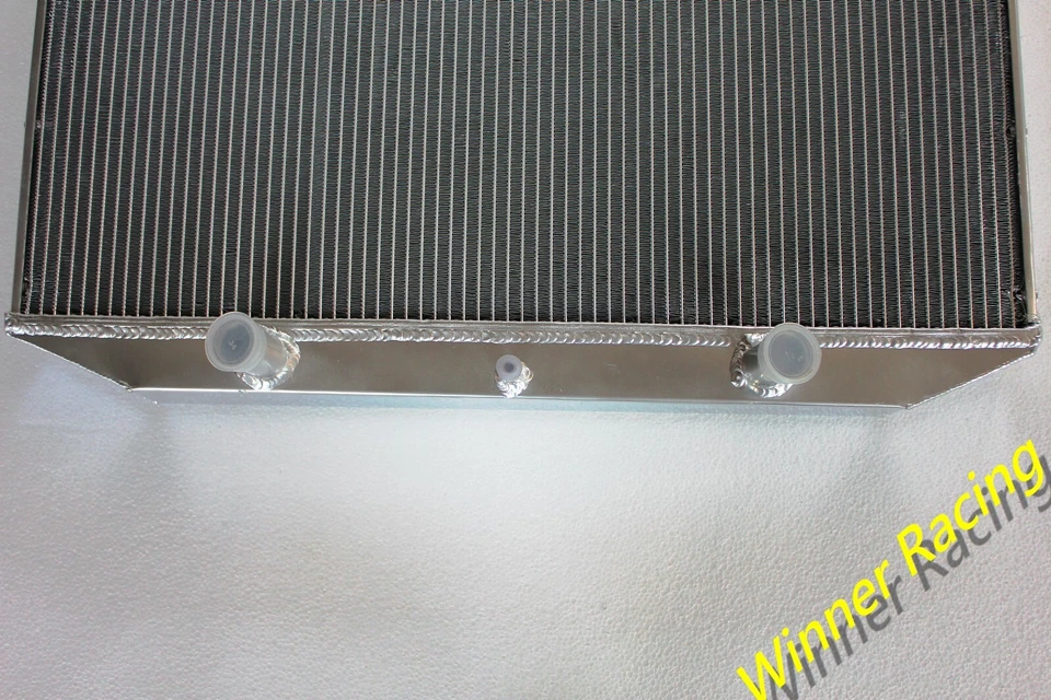 Radiador de aluminio compatible con Jaguar XKE 5,3 L E-Type MT 1971-1974 Foto 4 de 4