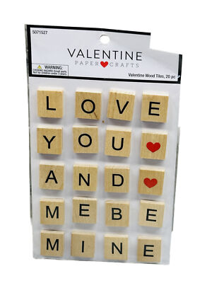Collage Frame With Hobby Lobby Valentines Wood Tiles 20 Pc