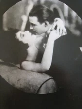 1920s ' VALENTINO & NAZIMOVA ' PHOTO ' 1921 ' CAMILLE ' BROWN BROS. STAMPED 10X8