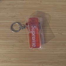 Supreme Waterproof Lighter Case Keychain Red SS20
