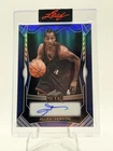 ALLEN IVERSON 🏀2025 LEAF METAL AUTHENTICS VOL2 ON CARD AUTO Blue 5/30