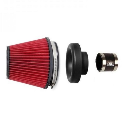 BLOX Racing Performance Filter Kit with 2.5-inch Velocity Stack Air Filter and