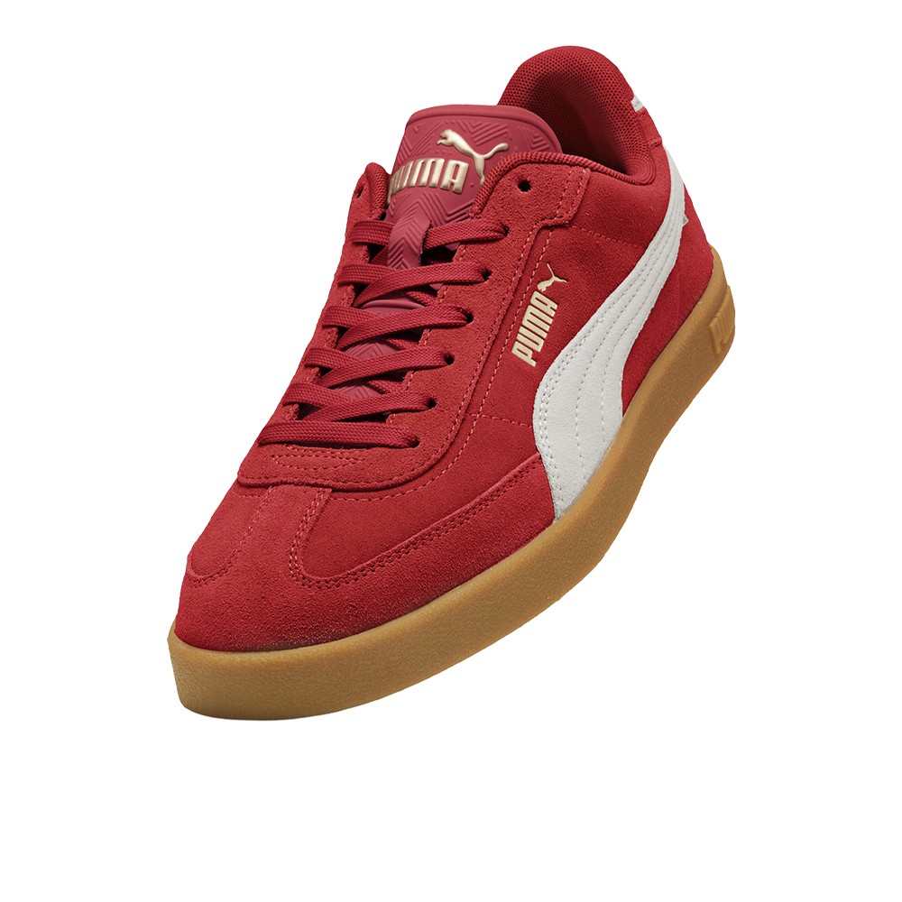 PUMA Club Ii Era Suede Lace Up  Mens Red Sneakers Casual Shoes 40071708 thumbnail 6