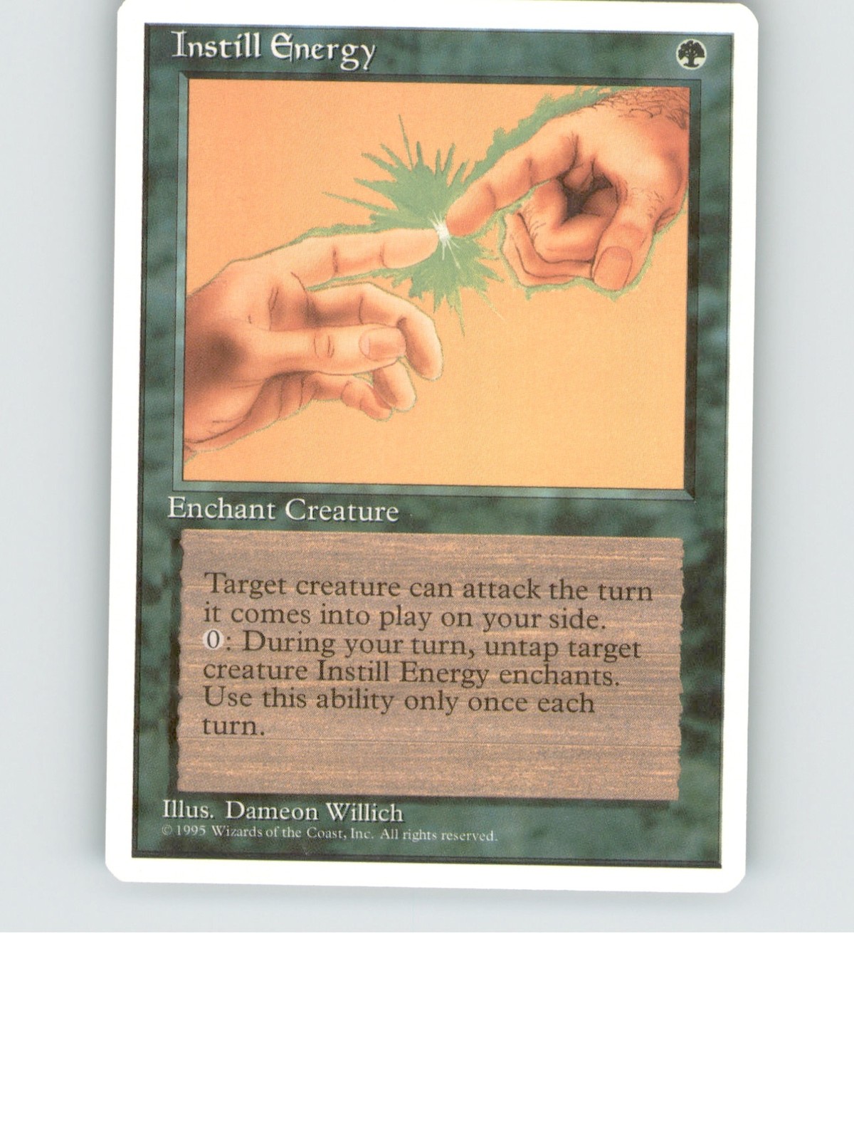 Instill Energy Uncommon Fourth Edition Lightly played b3-739