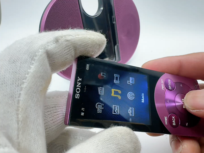 Sony Walkman NW-S744 8GB Purple MP3 Player S Series w Speaker Dock