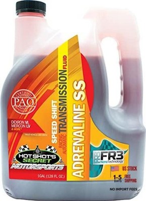 Hot Shot s Secret Adrenaline Speed Shift Transmission Fluid 1 Gallon   Full