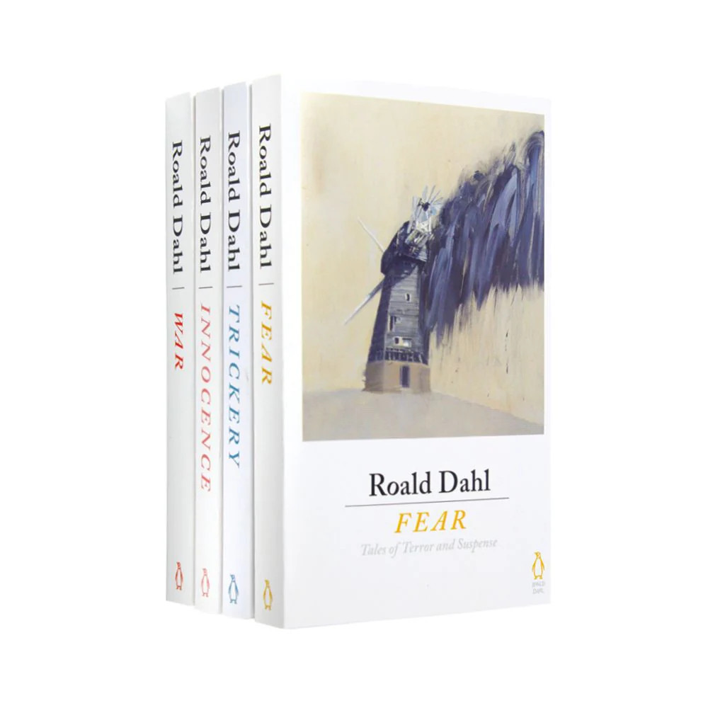 Roald Dahl 4 Books Set Collection Innocence, Fear, Trickery, War | Roald Dahl