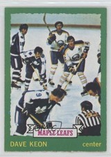 1973-74 O-Pee-Chee Dark Back Dave Keon #150 HOF 0a4