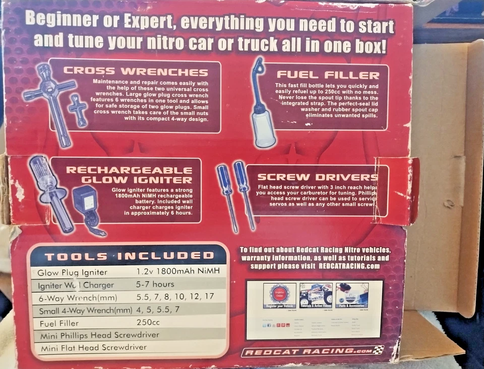 Redcat Nitro All-in-One Starter Kit 80142A /  In Original Box - Image 3 of 4