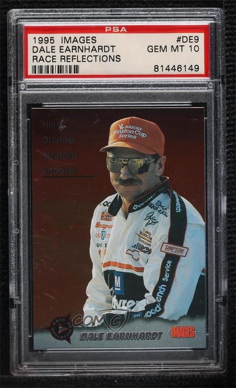 1995 Classic Images Race Reflections /1995 Dale Earnhardt PSA 10 GEM MT HOF 0a2