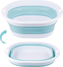 Lavabo Pieghevole Da 2,7 L, Ciotola Portatile Salvaspazio per Campeggio, Cucina,