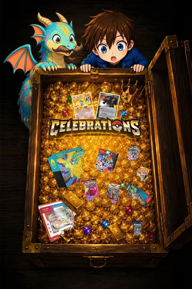 Celebrations & mehr! RIP & SHIP mit CUKYCARDS | Pokemon Lorcana MtG YGO