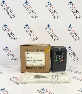 INVT CHE100-0R4G-S2 VFD AC DRIVE 0.4KW 220V 1-PHASE INPUT 3-PHASE FREE FAST SHIP