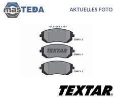 2386501 SATZ BREMSBELÄGE BREMSKLÖTZE VORNE TEXTAR NEU OE QUALITÄT