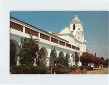 Postcard Mission San Luis Rey California USA