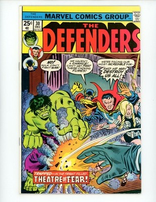 Defenders #30 1975 Marvel Comics VF- Comic Book Ron Wilson