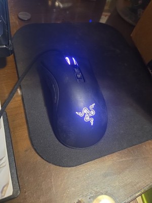 Razer Death Adder Gaming Mouse Hard Wired Color Changing